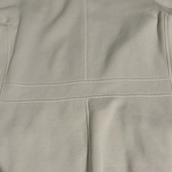 Talbots Woman Petites Cream Button-Up Sweater Cardigan - Picture 10 of 11